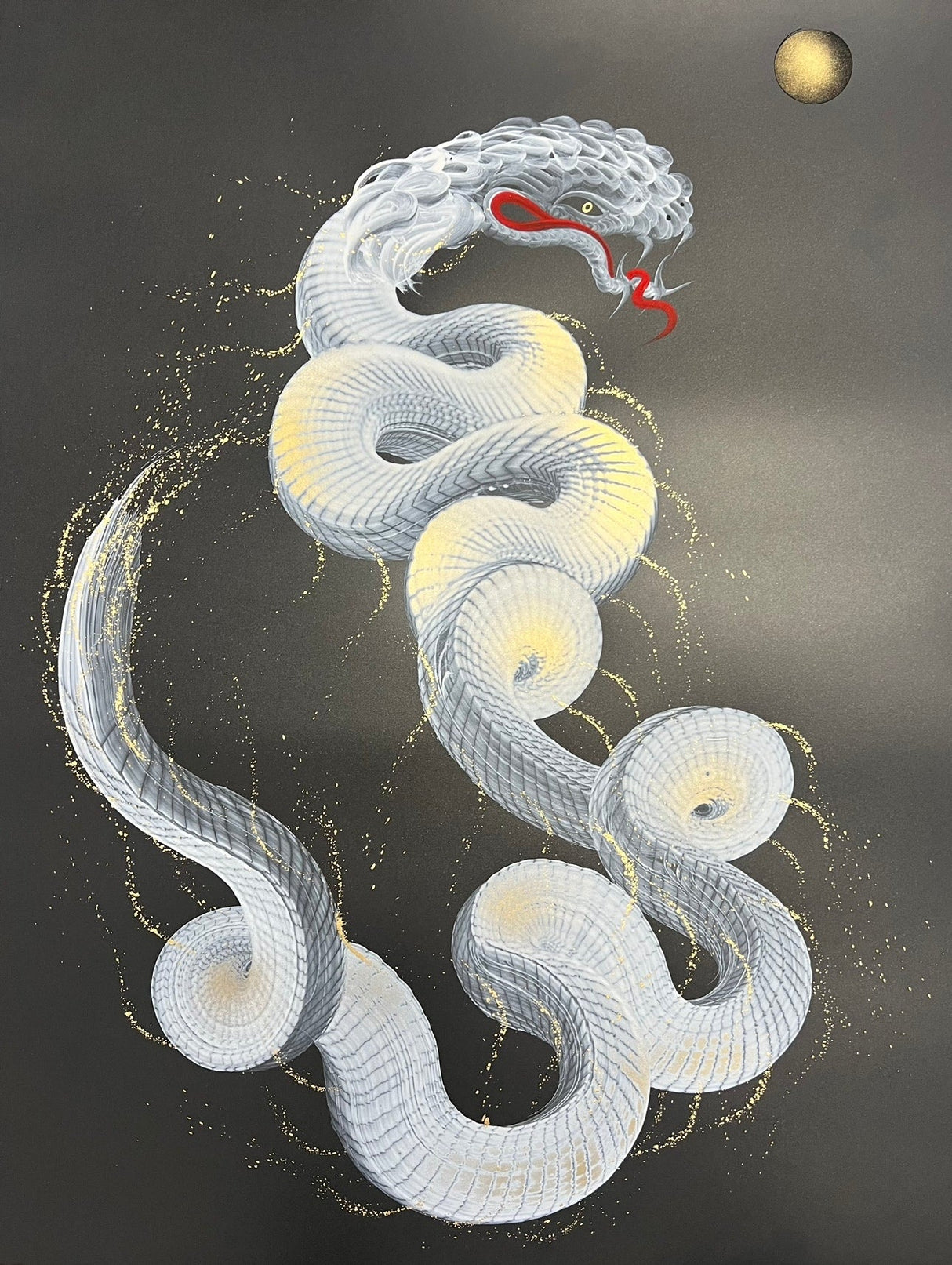 NFT One Stroke Snake Special Edition5 Platinum Grace