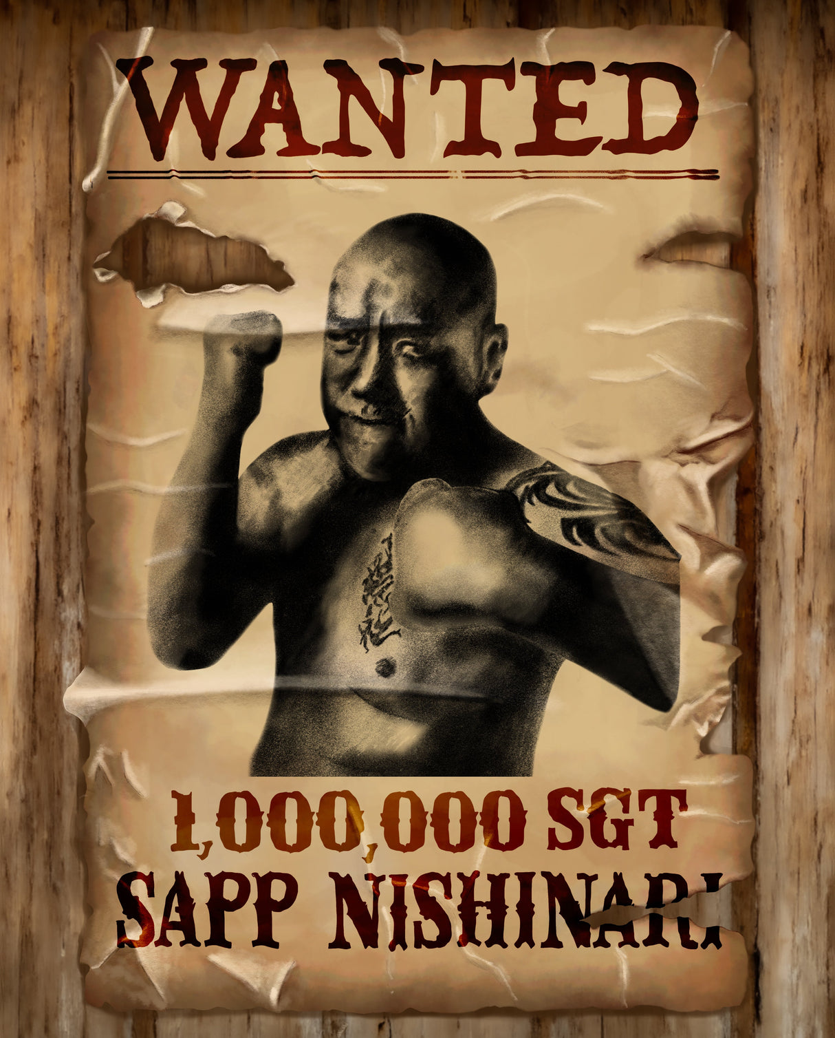 NFT #Se busca# Sapp Nishinari